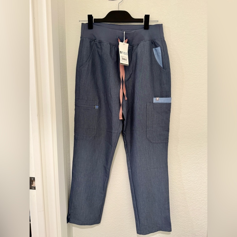 Figs High waisted yola petite with yoga waistband